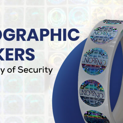 Holographic security stickers