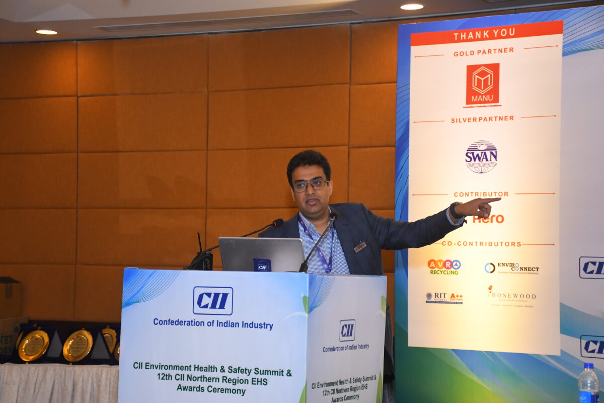 Mr. Ankit Gupta, JMD, Holostik Group at CII EHS Summit 2026