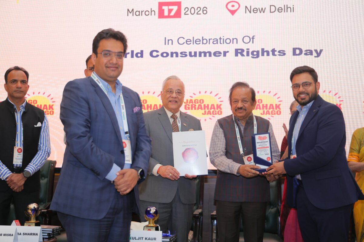 Team NaturTrust at the Most Consumer Friendly Brand Awards Ceremony 2026