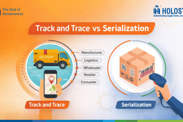 Track and Trace vs Serialization by Holostik